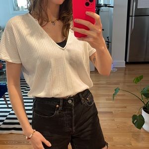 White draw string top